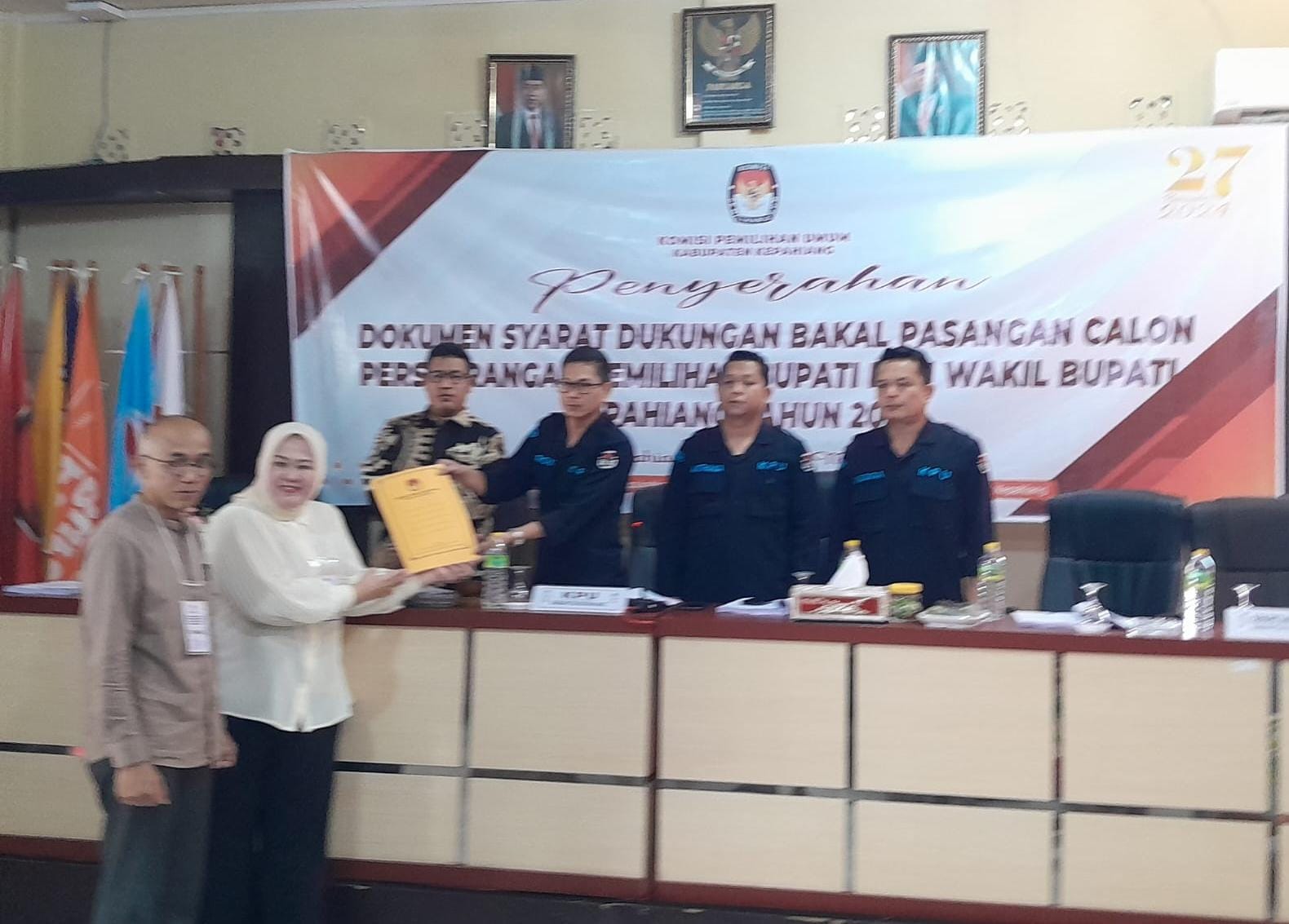 Gandeng Mantan Caleg, Anggota DPD RI Daftar Pilkada Kepahiang 