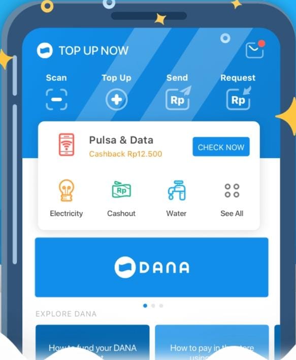 Senin Ceria, Dapat  Saldo Gratis Rp150 Ribu dari DANA Kaget, Cek Di Sini