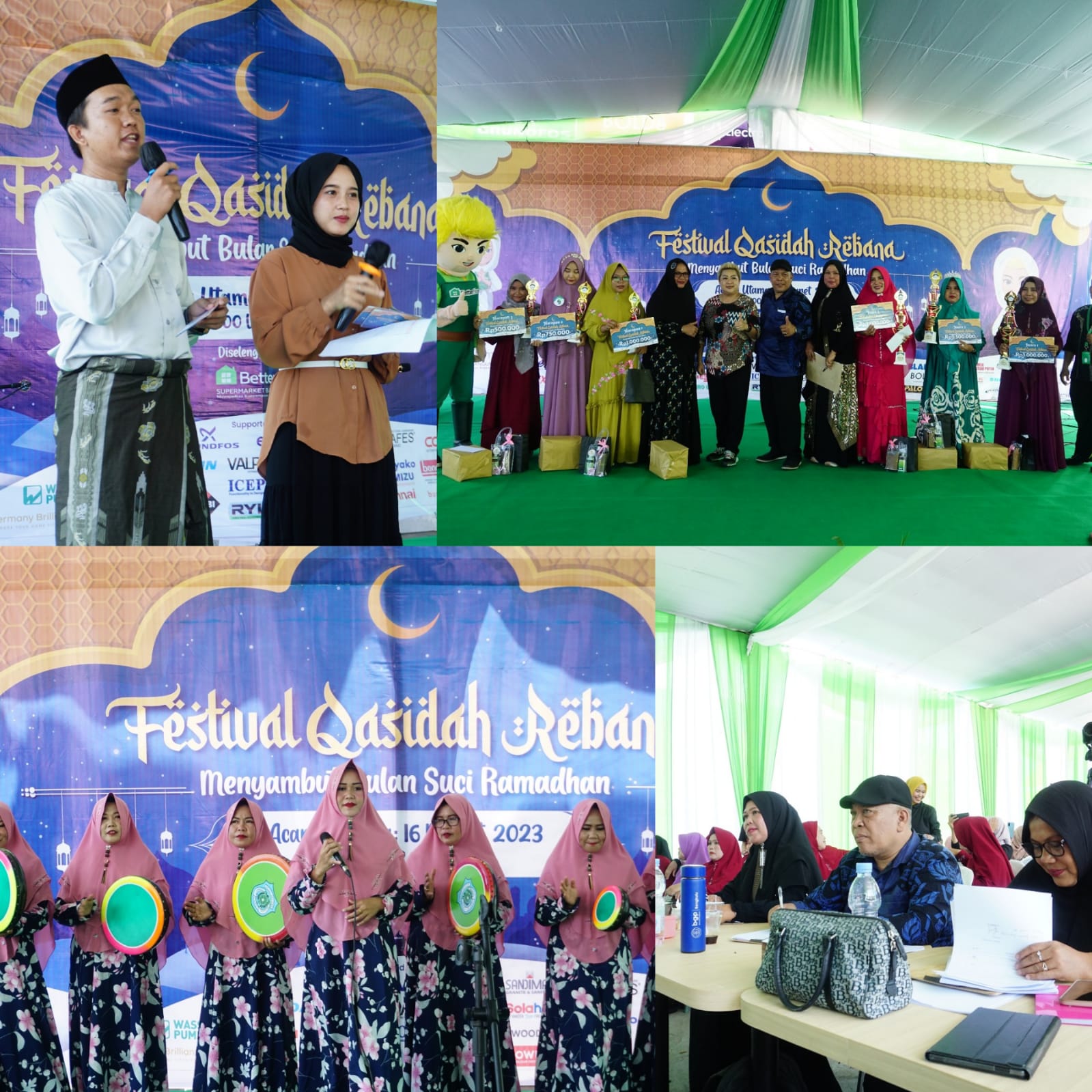 Grup Kejora Indah Juarai Lomba Qasidah Rabbana Better Home Bengkulu