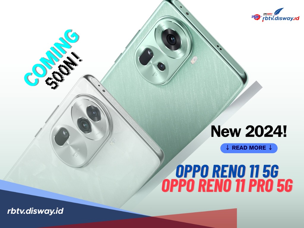 Intip Spesifikasi dan Harga  HP Oppo Reno 11 5G dan Reno 11 pro 5G yang Bakal Rilis di Indonesia