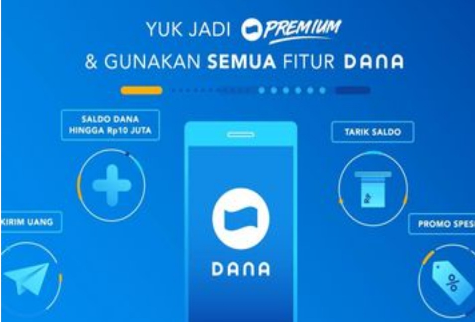 3 Cara Mudah Upgrade DANA ke Premium, Jadi Bisa Tarik Tunai dan Jumlah Saldo Maksimal