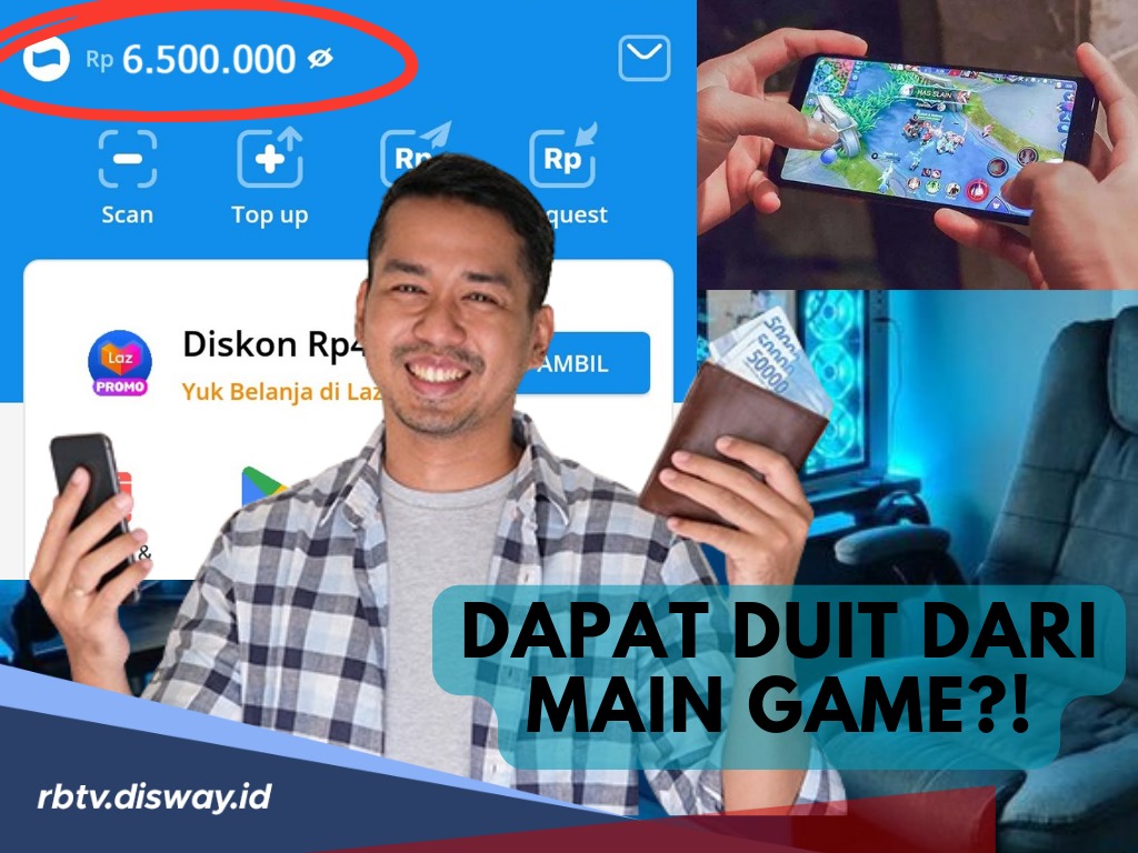 Jangan Cuma Buang-buang Waktu, Ini 5 Daftar Game untuk Mendapatkan Uang dari Internet 