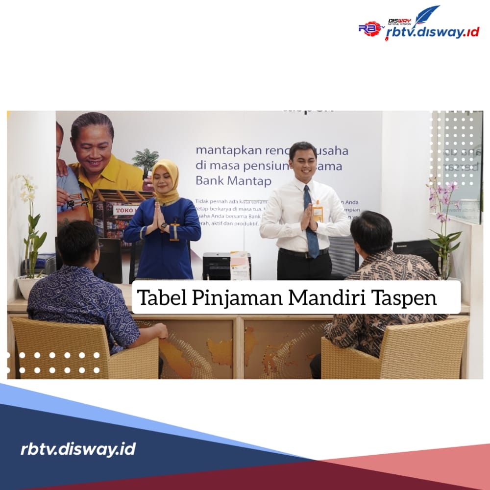 Tabel Pinjaman Mandiri Taspen, Wujudkan Kebutuhan Anda dengan Biaya Rendah