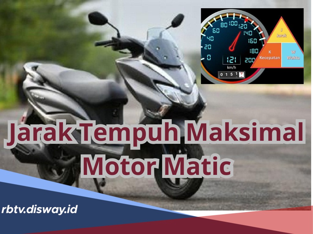 Pemudik Wajib Tahu, Ini Jarak Tempuh Maksimal Motor Matic, Jangan Digas Terus Biar  Mesin Tidak Overheat