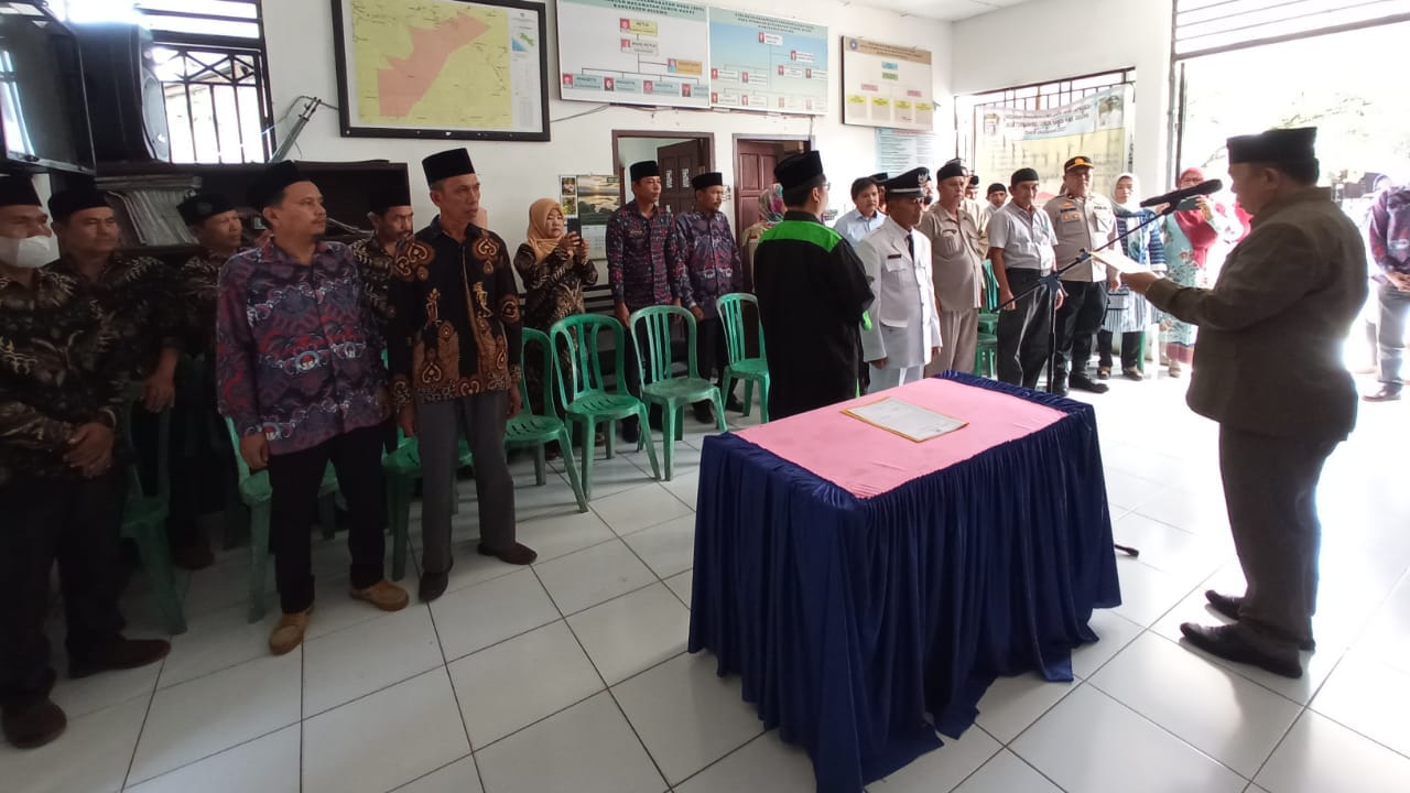 Pejabat di Satpol PP Seluma Ditunjuk Jabat PJS Kades Tumbuan