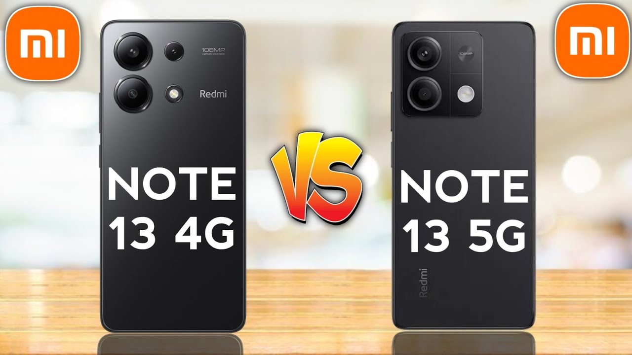 Terbaru, Begini Perbandingan Spesifikasi dan Harga Redmi Note 13 4G Vs Redmi Note 13 5G   