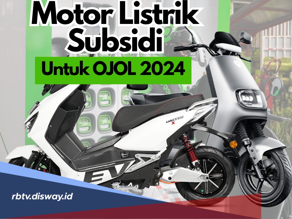 6 Rekomendasi Motor Listrik Subsidi Cocok untuk Ojek Online Harganya Murah Meriah