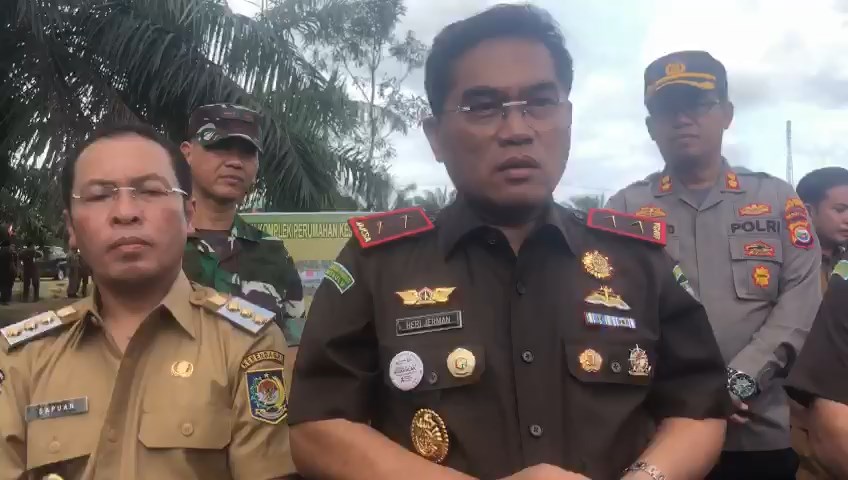 Kunker ke Mukomuko, Kajati Bengkulu Resmikan Gedung Barang Bukti