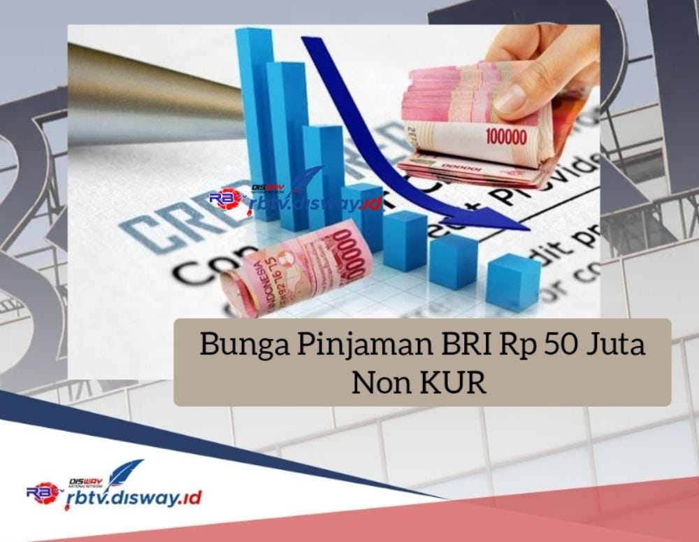 Bunga Pinjaman BRI Rp 50 Juta Non KUR, Tidak Pakai Biaya Provisi, Cicilan Ringan 