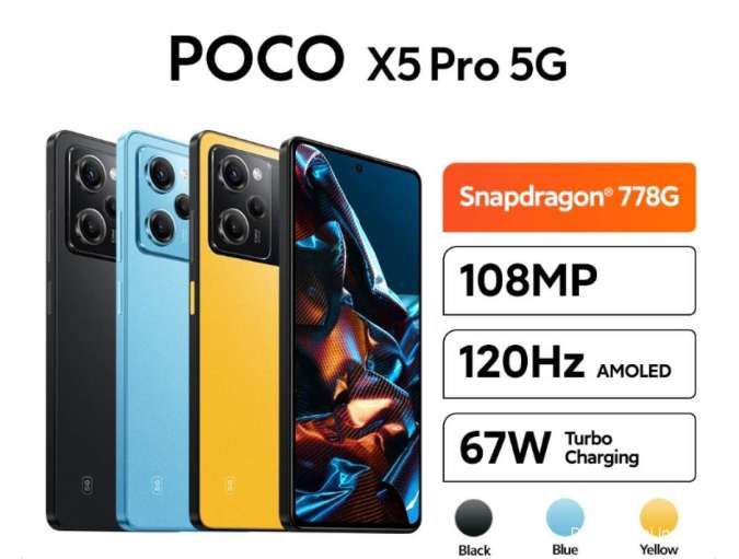 HP Poco X5 Pro yang Dibanderol Harga Rp3 Jutaan, Apa Masih Layak di 2024? Ini Spesifikasinya