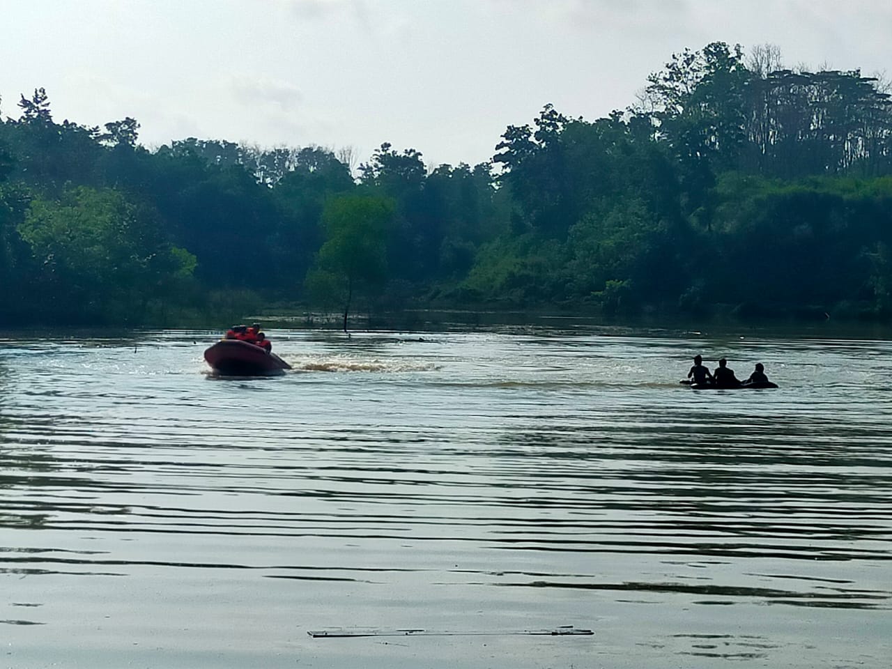 Mancing di Bekas Galian Batu Bara, Pemuda di Bengkulu Utara Hanyut