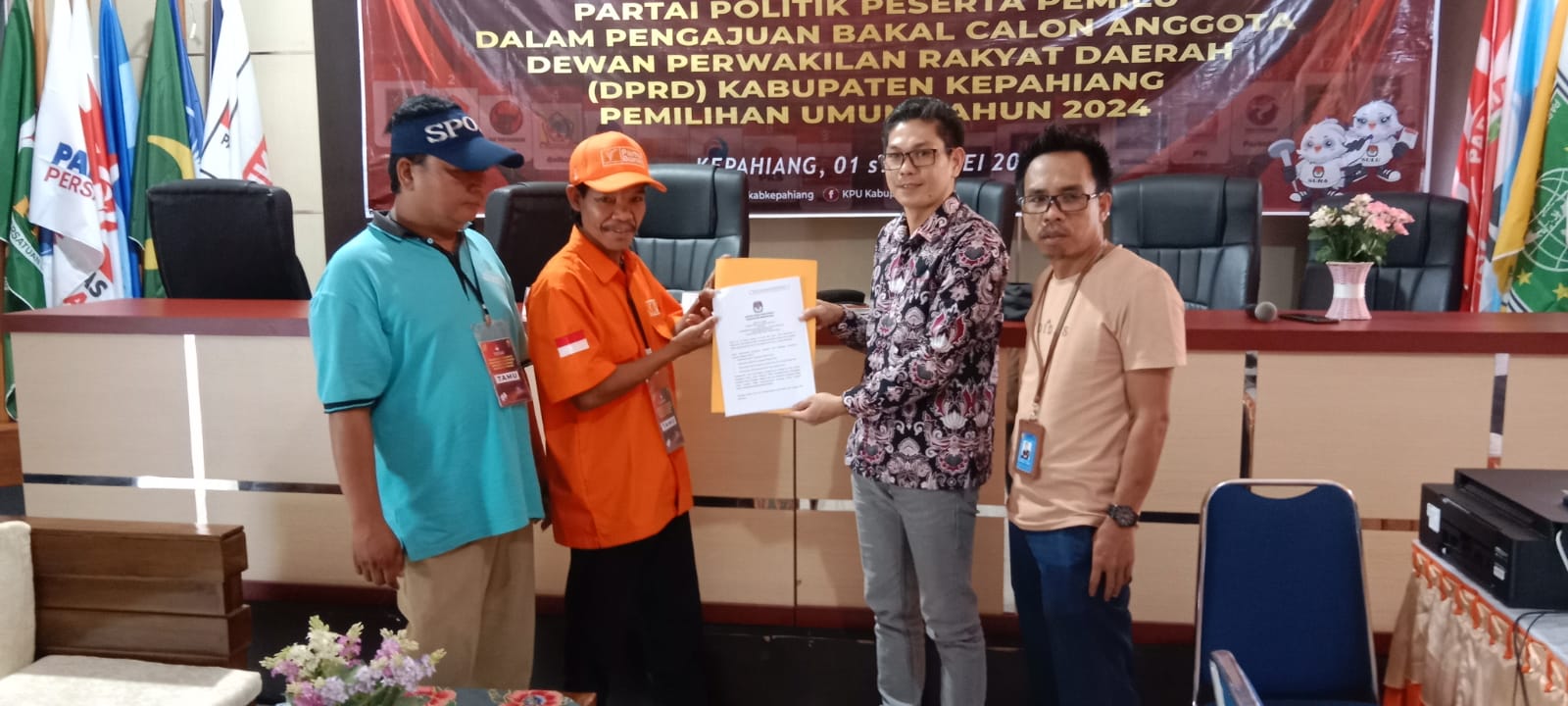 Partai Buruh Akhirnya Ikut Pilleg Kepahiang, Perbaikan Berkas Sudah Diterima KPU