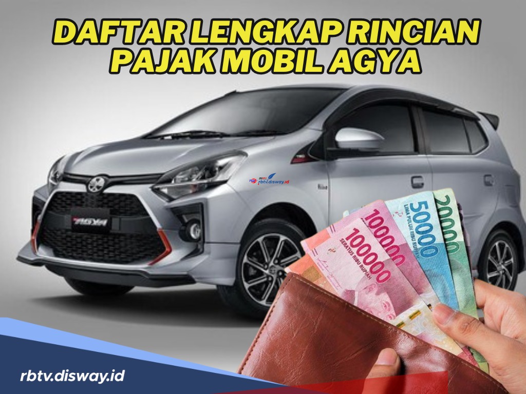 Daftar Lengkap Pajak Mobil Agya Mulai Tahun 2012 Hingga 2024 serta Cara Menghitung Denda Pajak