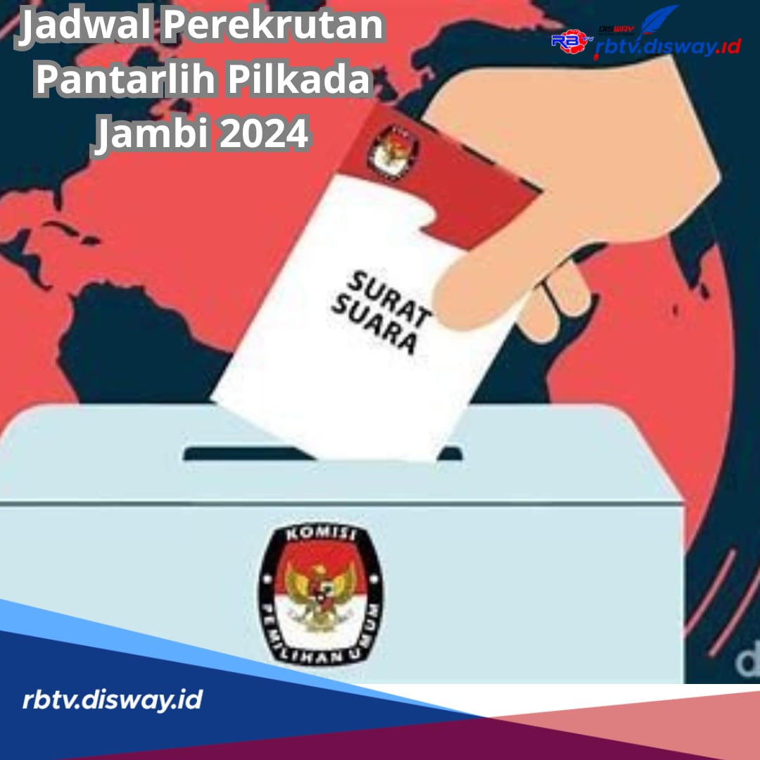 Jadwal Rekrutmen Pantarlih Pilkada Jambi 2024 Ditunda, Cek Perubahan Tanggalnya di Sini