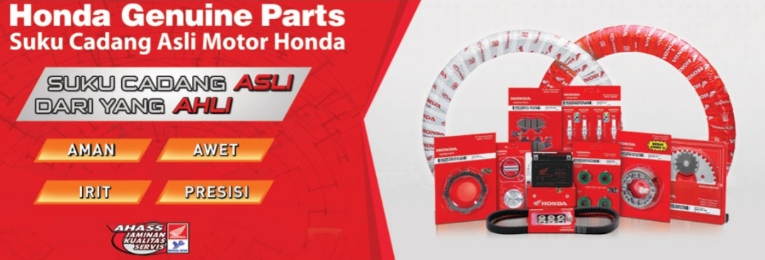 Honda Genuine Parts ‘Spare Parts Asli Motor Honda’