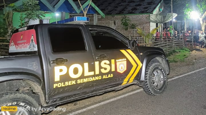 Berkat Orang Tua, Polsek Semidang Alas Amankan Terduga Pelaku Penikaman Pengunjung Warem