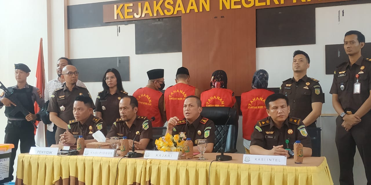 Kejari Kaur Tetapkan 4 Tersangka Dana BOK Tahun 2022