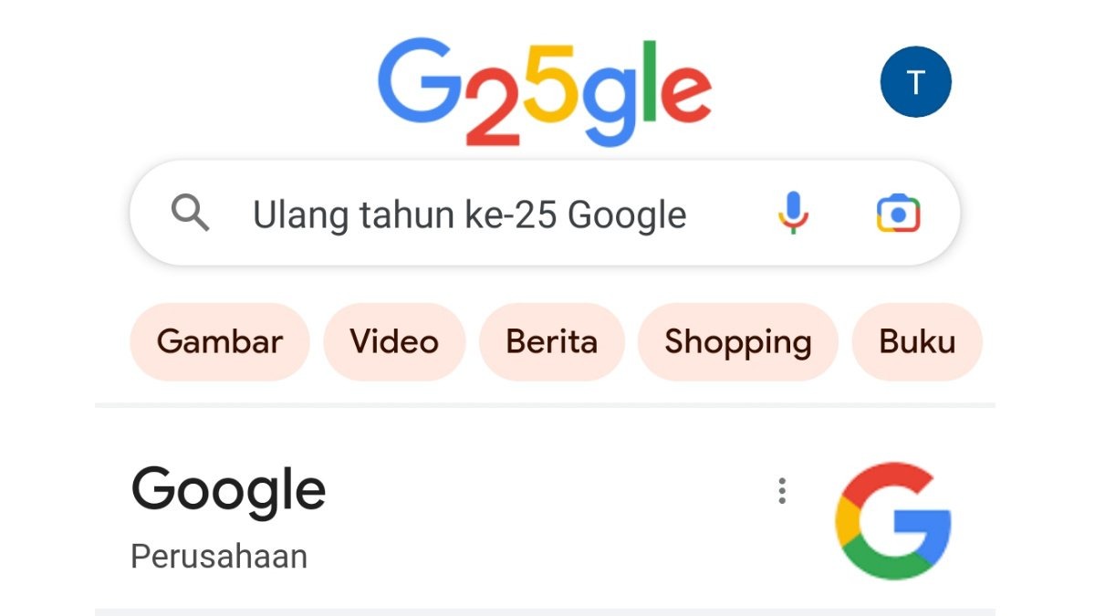 Seperempat Abad Usia Google, Dari 2 Mahasiswa Peradaban Manusiapun Berubah 