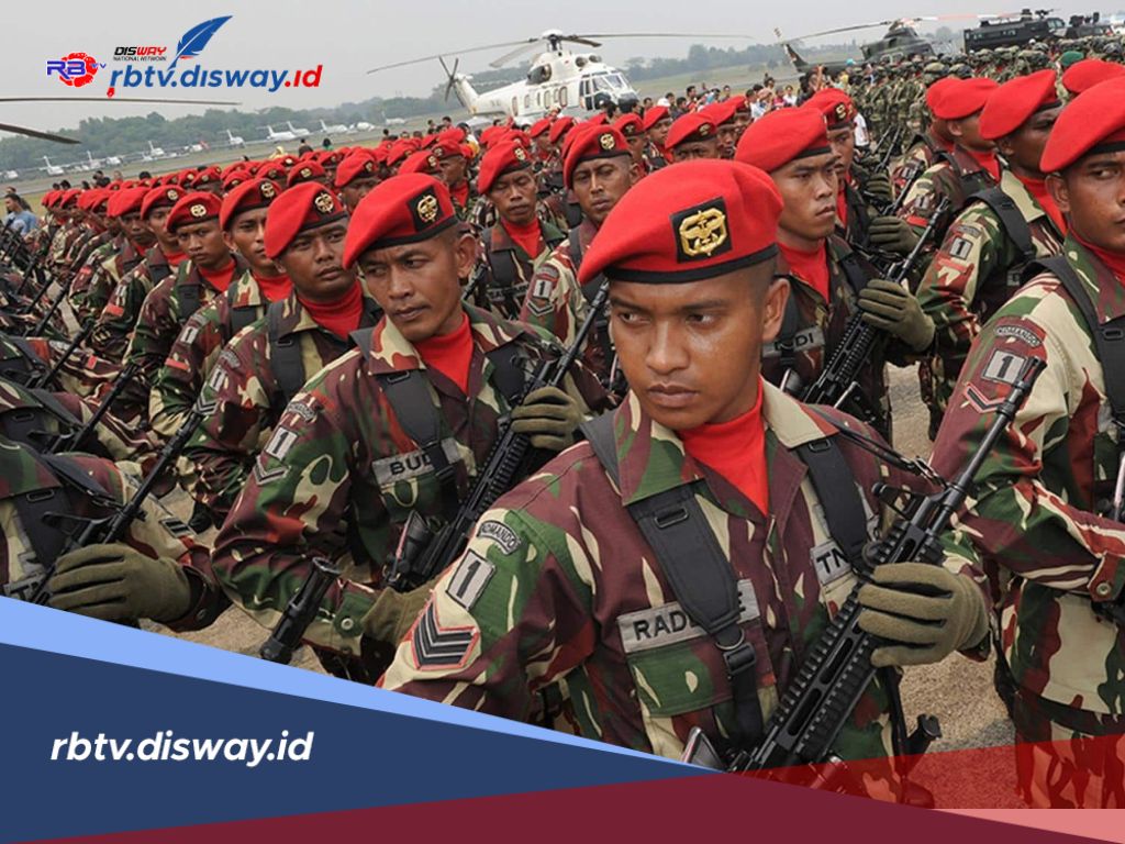 Pasukan Elit Berbaret Merah, Tertarik?  Ini Syarat dan Cara Menjadi Anggota Kopassus