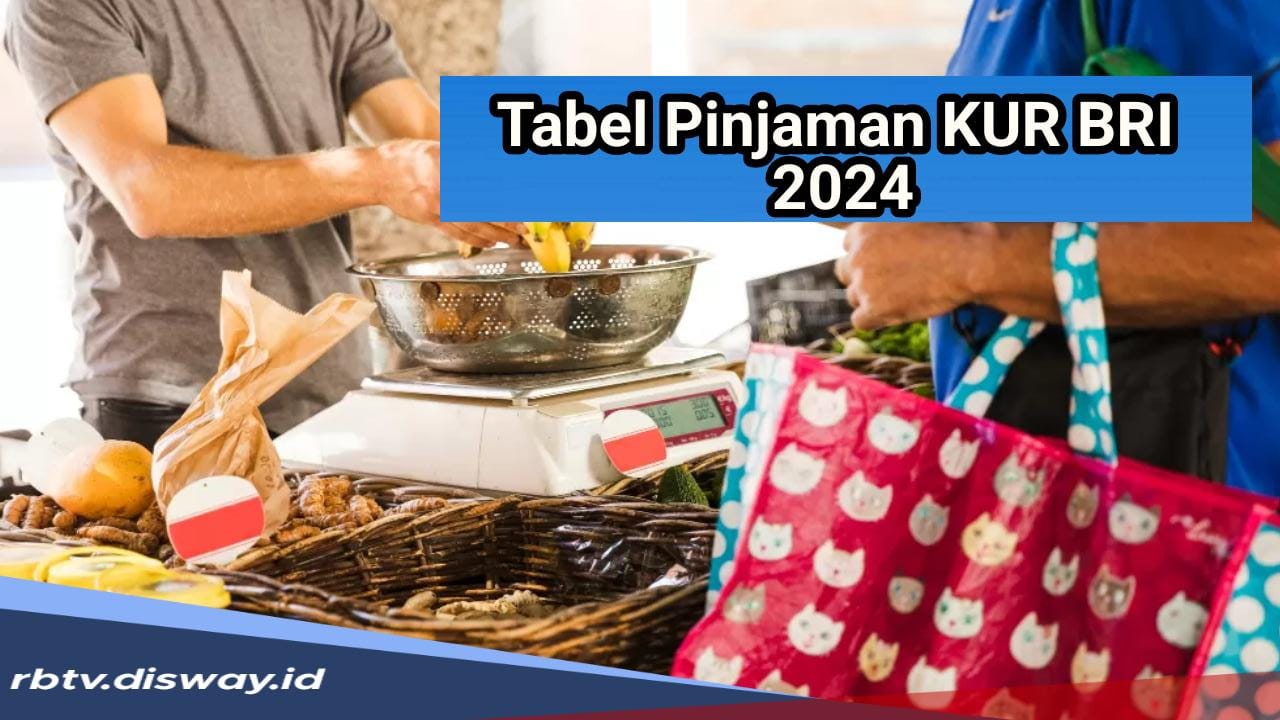 Super Murah, Ini Tabel Angsuran Pinjaman KUR BRI 2024 Rp 1-50 Juta, Lengkapi Syarat Berikut