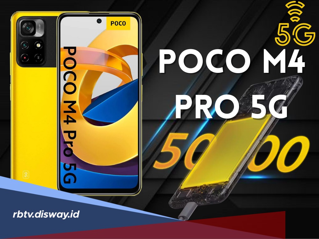 Poco M4 Pro 5g Hp Murah dengan Performa Ganas, Begini Spesifikasi dan Harga Poco M4 Pro 5g