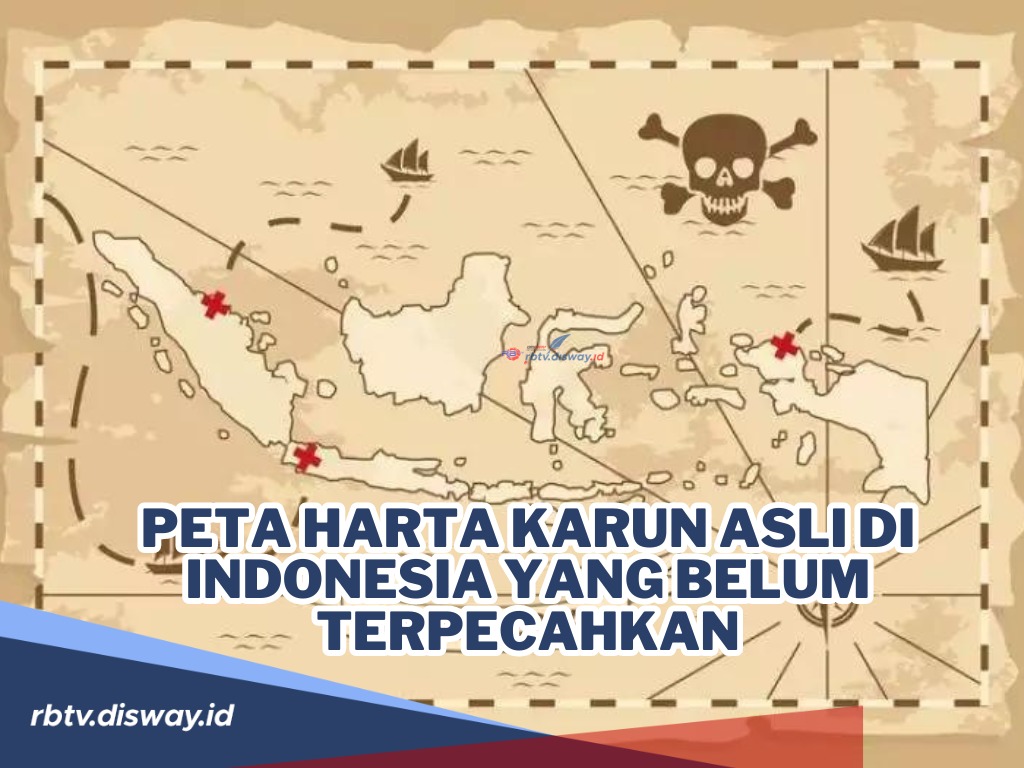 Masih Bikin Penasaran hingga Kini, Inilah  Peta Harta Karun Asli di Indonesia yang Belum Terpecahkan