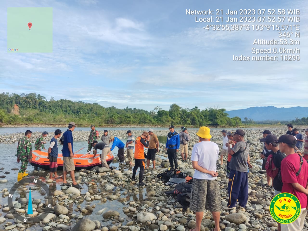 Pulang Berkebun, Warga Padang Guci Terseret Arus Sungai