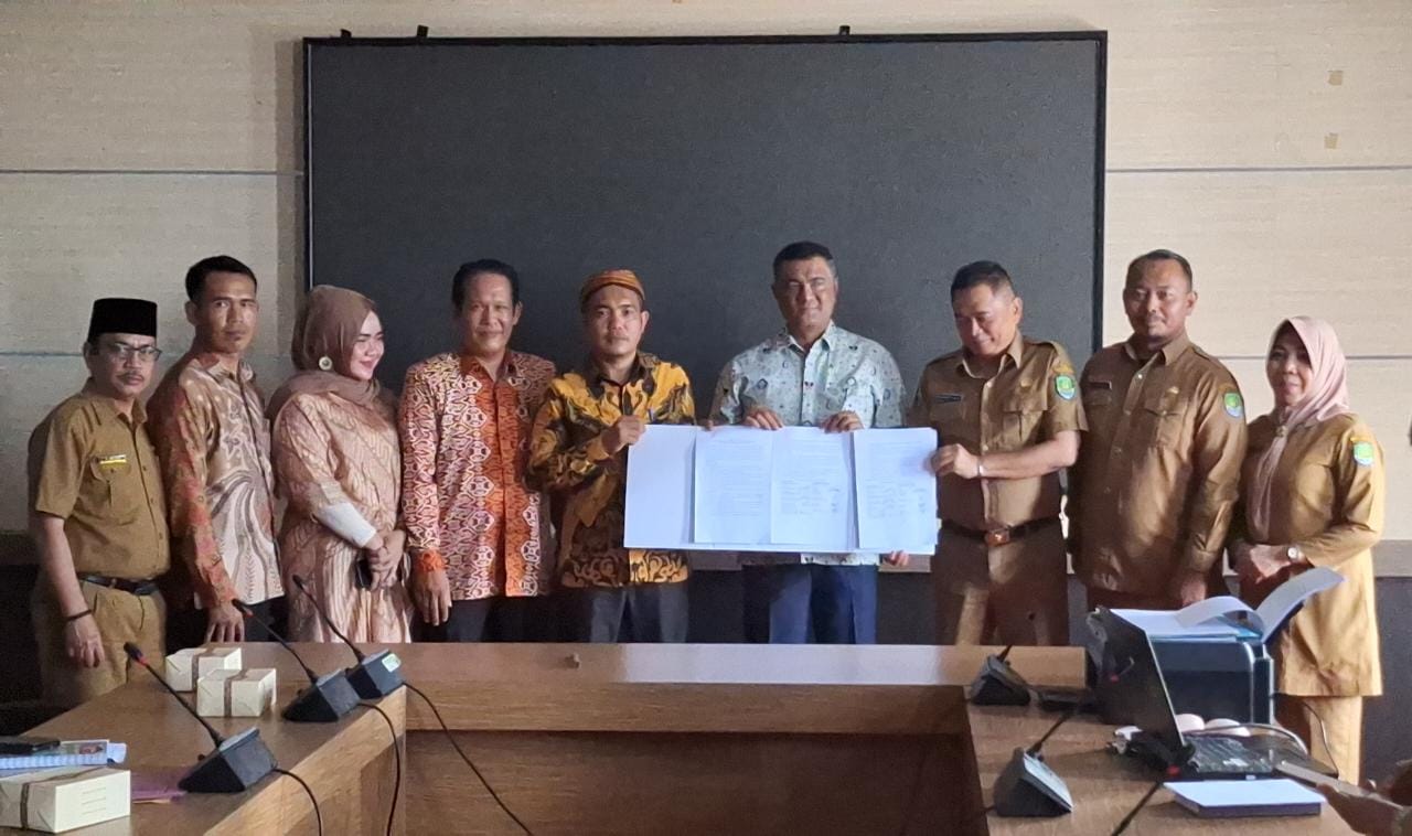 Pemkab Bengkulu Tengah dan KPU Tandatangani NPHD Pilkada 2024, Nominalnya Segini