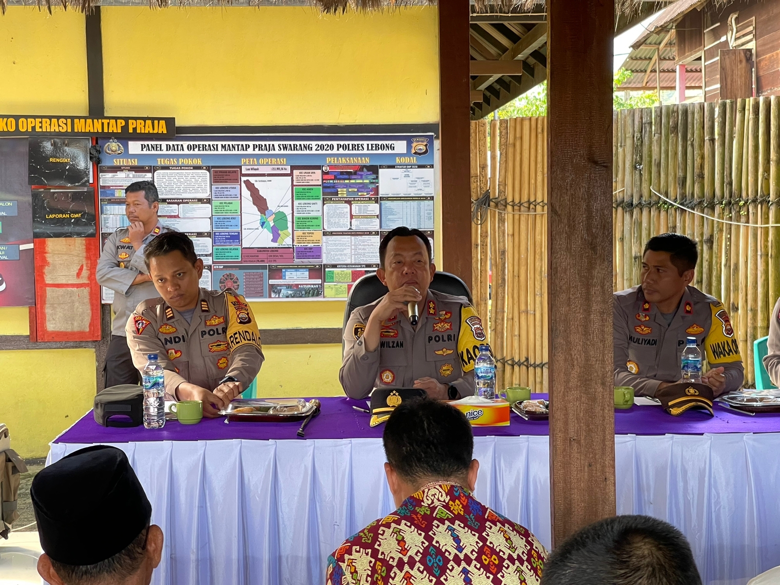 Kumpul di Saung Problem Solving, Warga Curhat Ini ke Kapolres Lebong