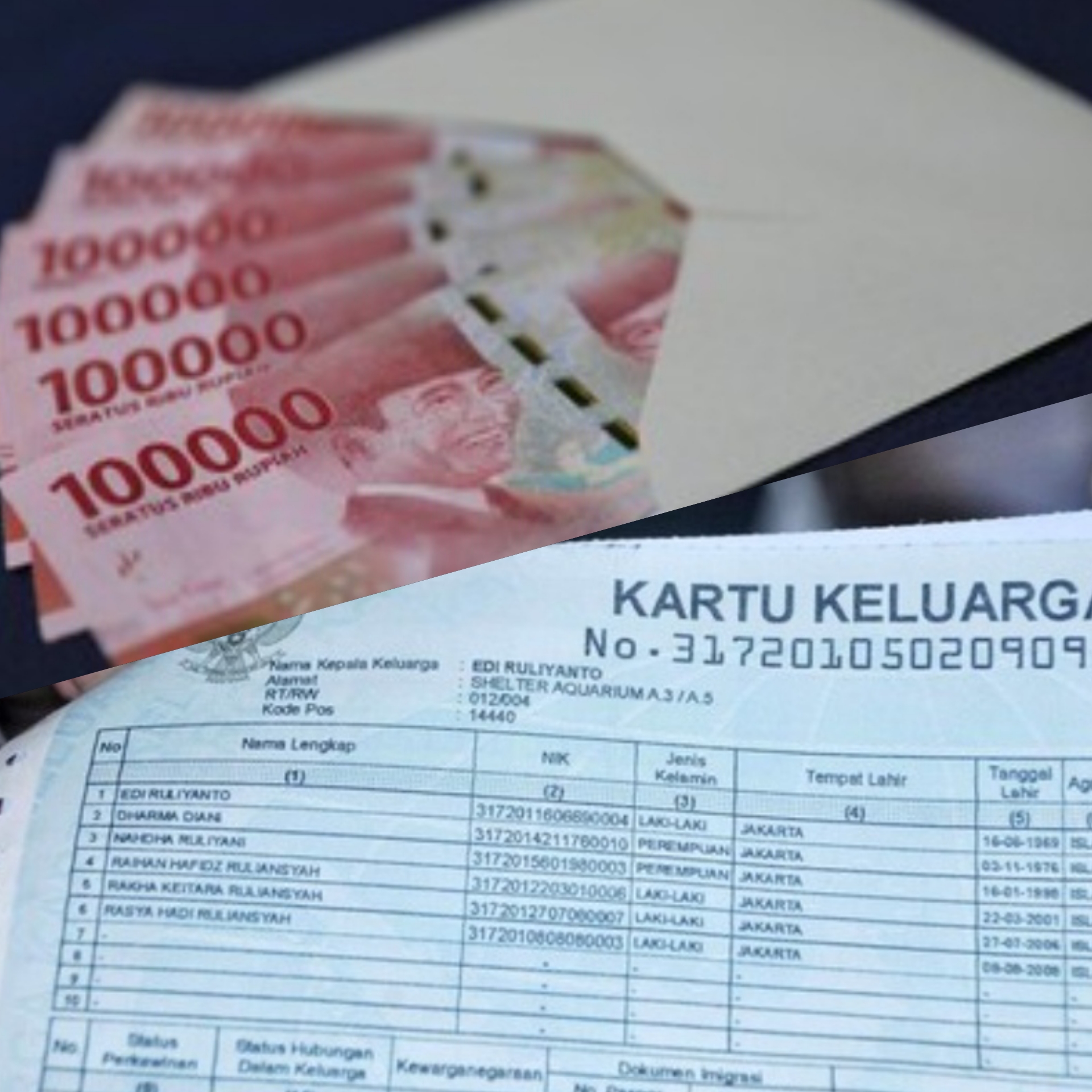 Cek Kartu Keluarga, Ada Aturan Penting Bansos Rp 600 Ribu