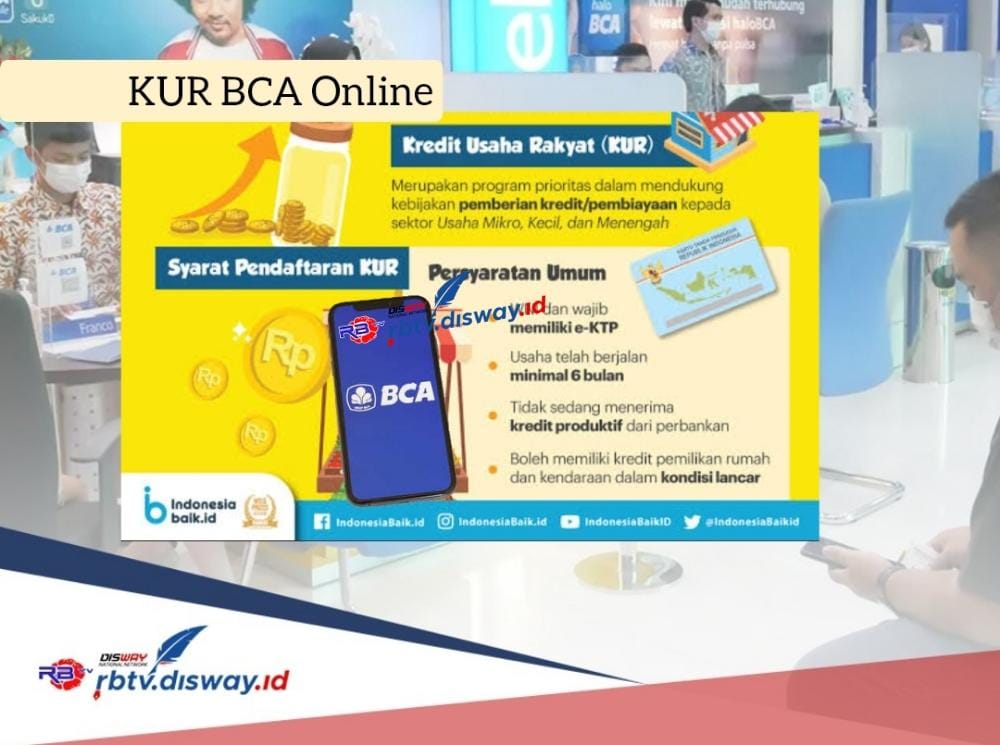 KUR BCA Online 2024, Pinjaman Rp 125 Juta Cicilan Mulai Rp2 Jutaan dan Ini Link Pengajuannya