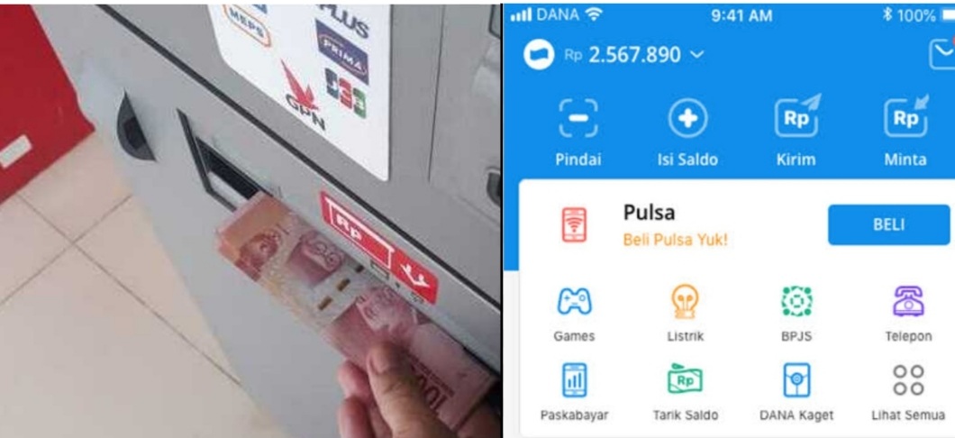 Begini Cara Tarik Tunai Saldo DANA Lewat ATM, Praktis Gak Pake Ribet