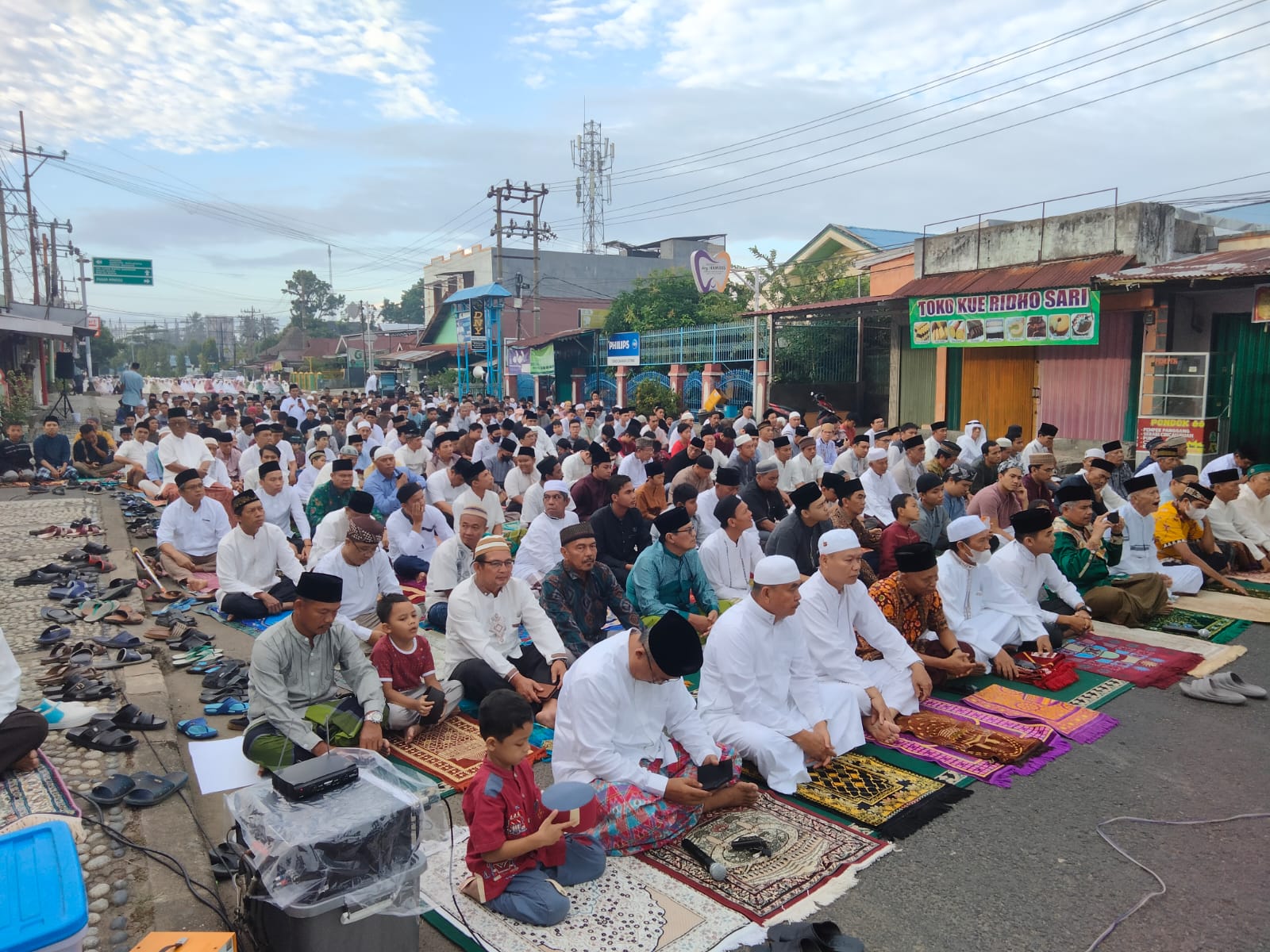 Sholat Idul Adha di Masjid Ruhul Islam, Jadikan Perbedaan Tingkatkan Silaturahmi