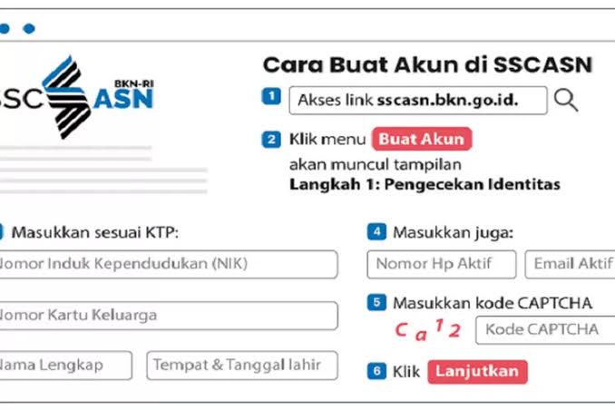 Cara Buat Akun CPNS 2024 yang Benar, Pendaftaran CPNS 2024 Segera Dibuka