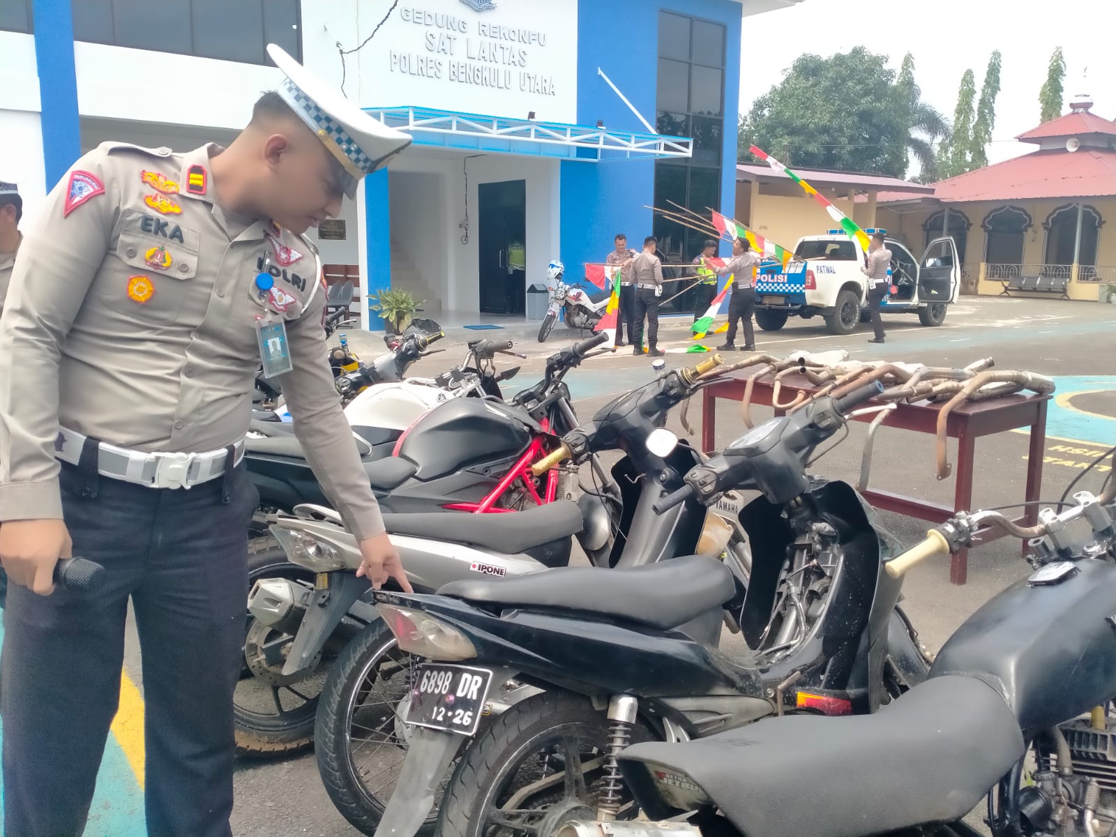 Biar Jera, 10 Motor Terjaring Balap Liar Ditahan 3 Bulan