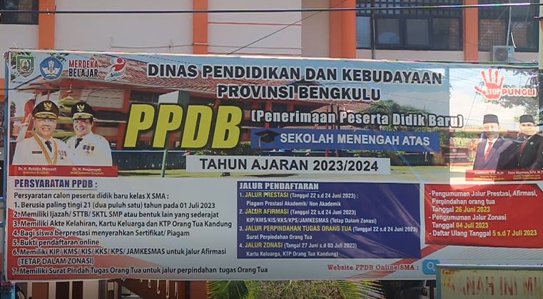 PPDB Bengkulu 2024 Dimulai 19 Juni, Syarat KK Jalur Zonasi Wajib Seperti Ini Sesuai SK Kemendikbud 