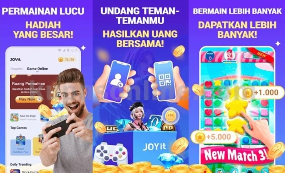 Buruan Main Geme Penghasil Uang JOYit, Untung hingga Rp 300 Ribu