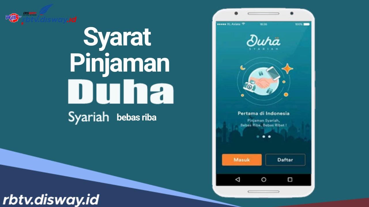 Syarat Pinjaman Duha Syariah, Pinjaman Tanpa Riba, Plafon Mulai Rp2 Juta Hingga Rp30 Juta