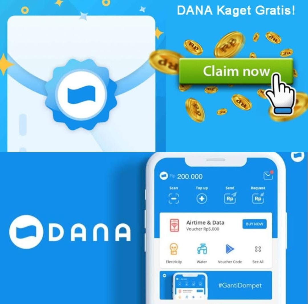 Baru Dirilis, Ini Link DANA Kaget Hari Ini 5 September 2023, Dapatkan Saldo Rp100 Ribu Gratis  