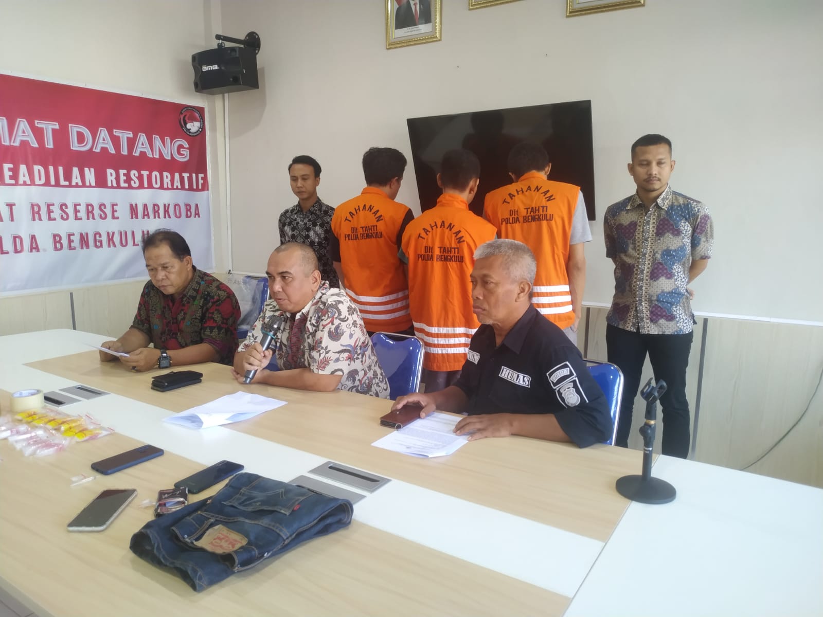 Tempo 3 Jam, Ditnarkoba Tangkap 3 Pelaku dan Amankan 31 Paket Sabu