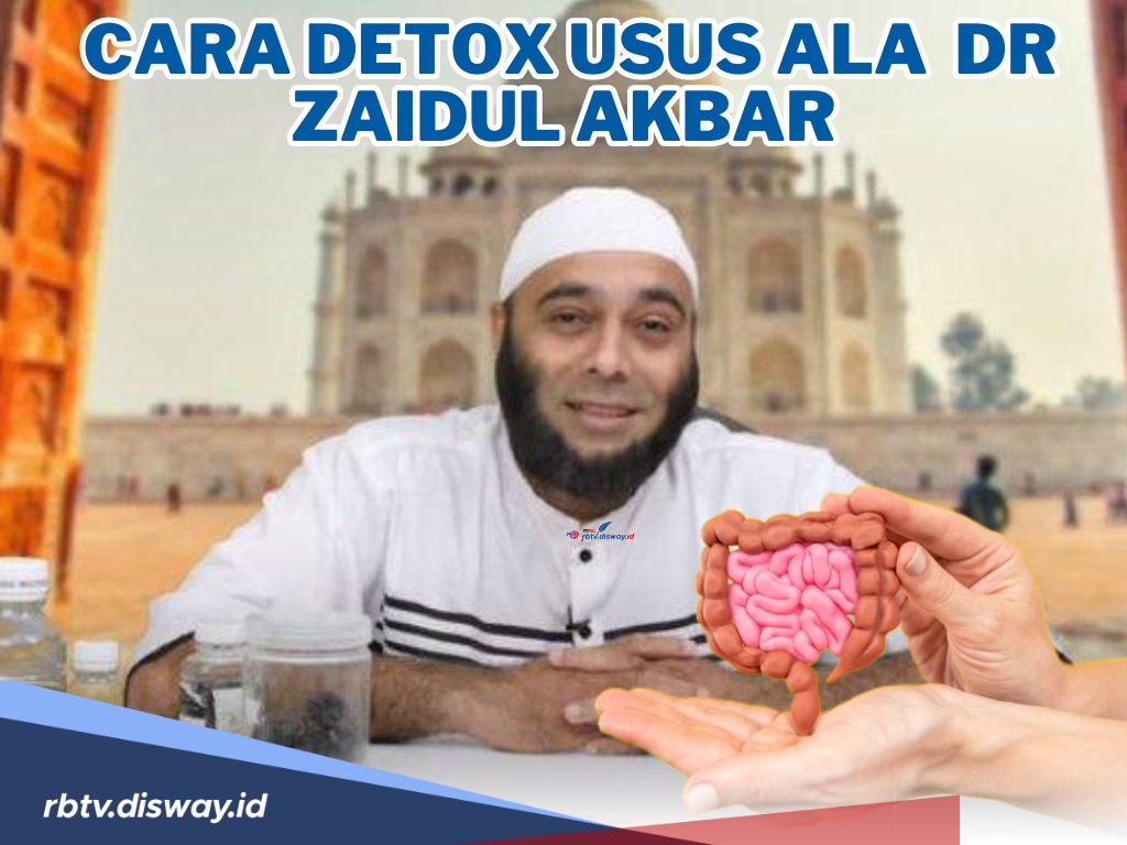 Alami Gejala Usus Kotor? Coba Cara Detox ala dr. Zaidul Akbar, Gunakan Bahan dan Tips Ini Insya Allah Ampuh!