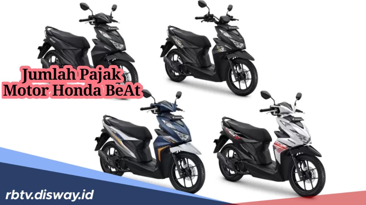 Terbaru, Segini Jumlah Pajak Motor Honda BeAt yang Harus Dibayar Wajib Pajak