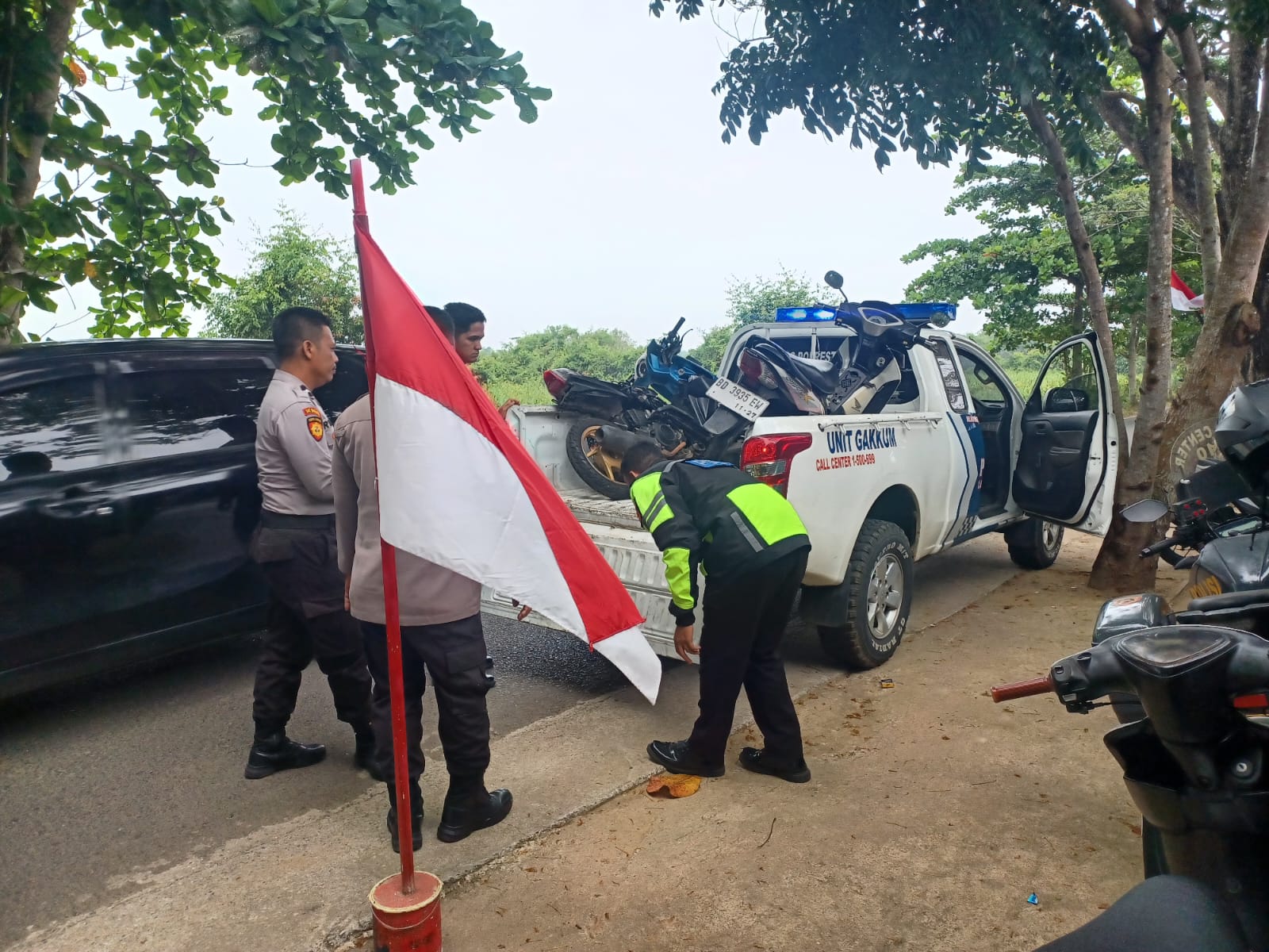 Tabrakan di Kawasan DDTS, Pelajar SMA Cedera Serius