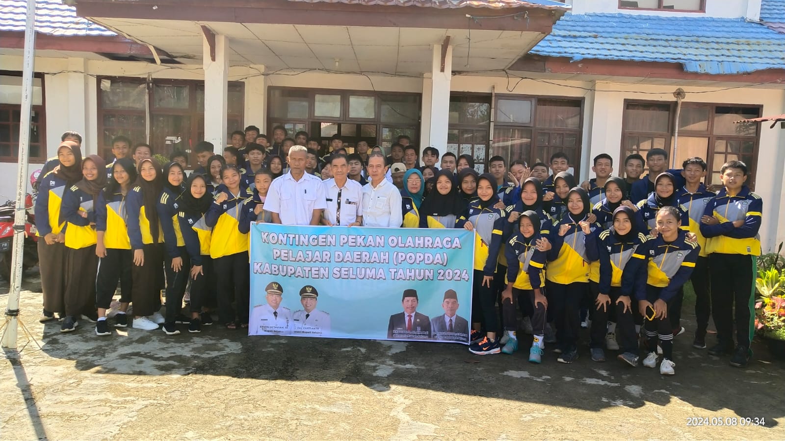 Miris, Pemberangkatan Atlet Popda Seluma Pakai Sepeda Motor Orang Tua Murid, Nginapnya di Kosan Saudara