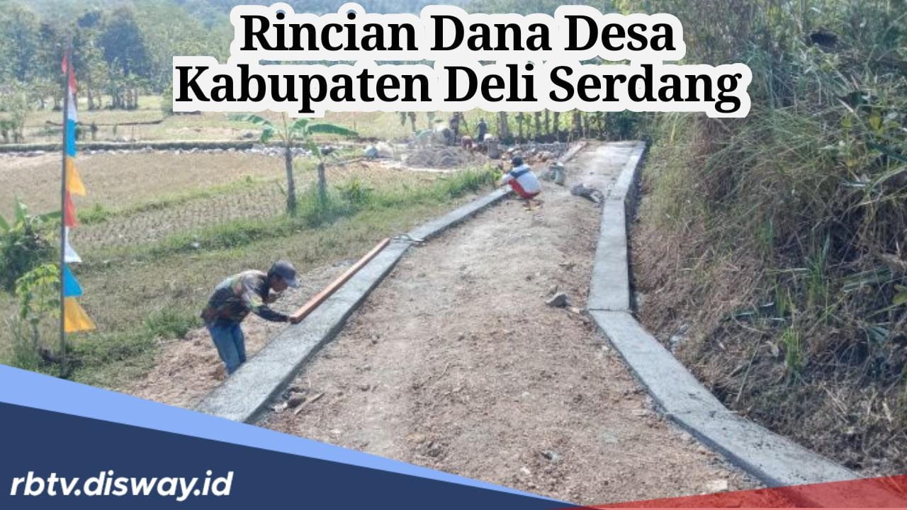 Desa Berdaya dengan DD, Berikut Rincian Dana Desa Kabupaten Deli Serdang Tahun 2024