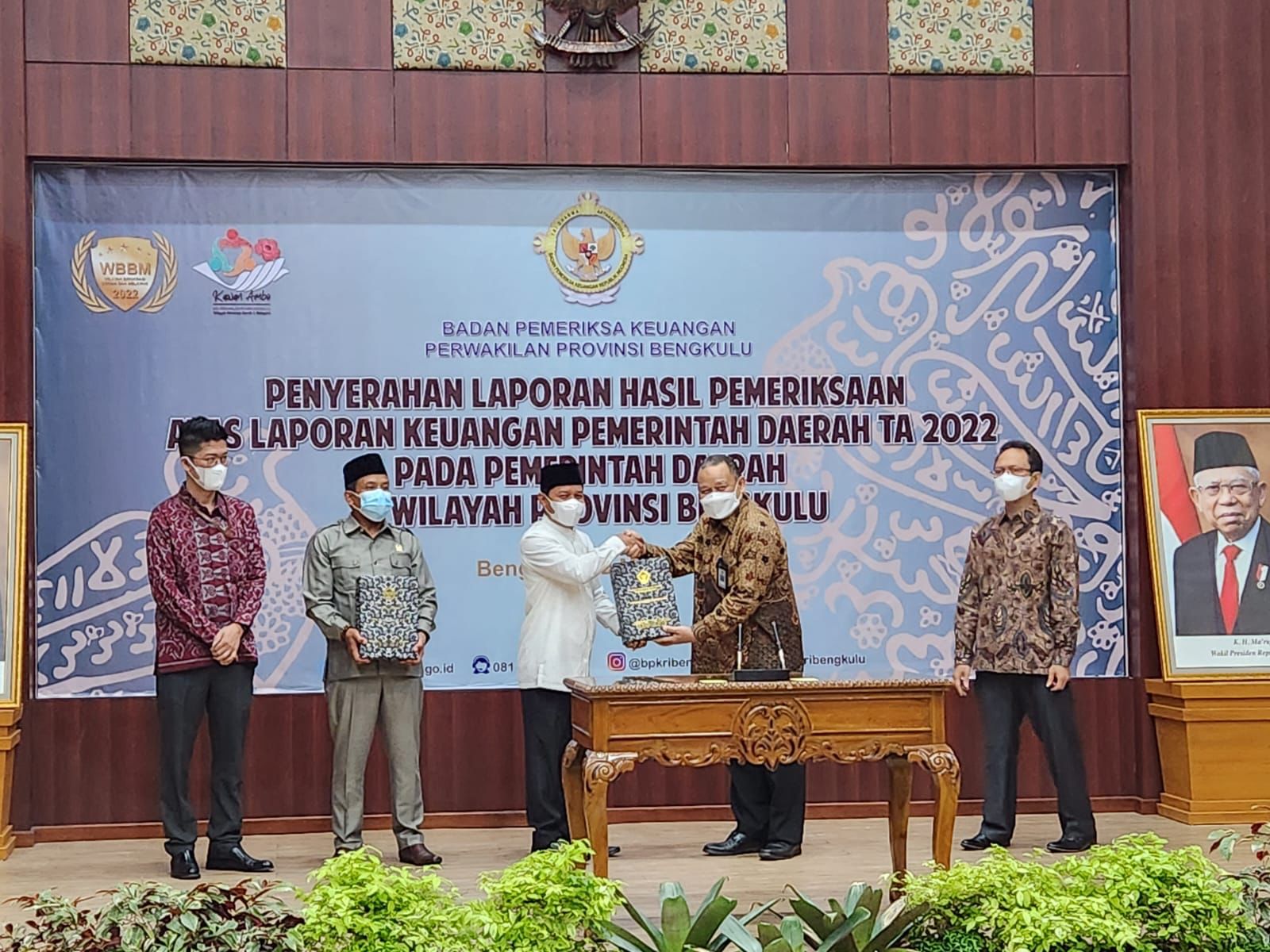 Hebat, Pemkab Lebong Raih Opini WTP 7 Kali Beruntun