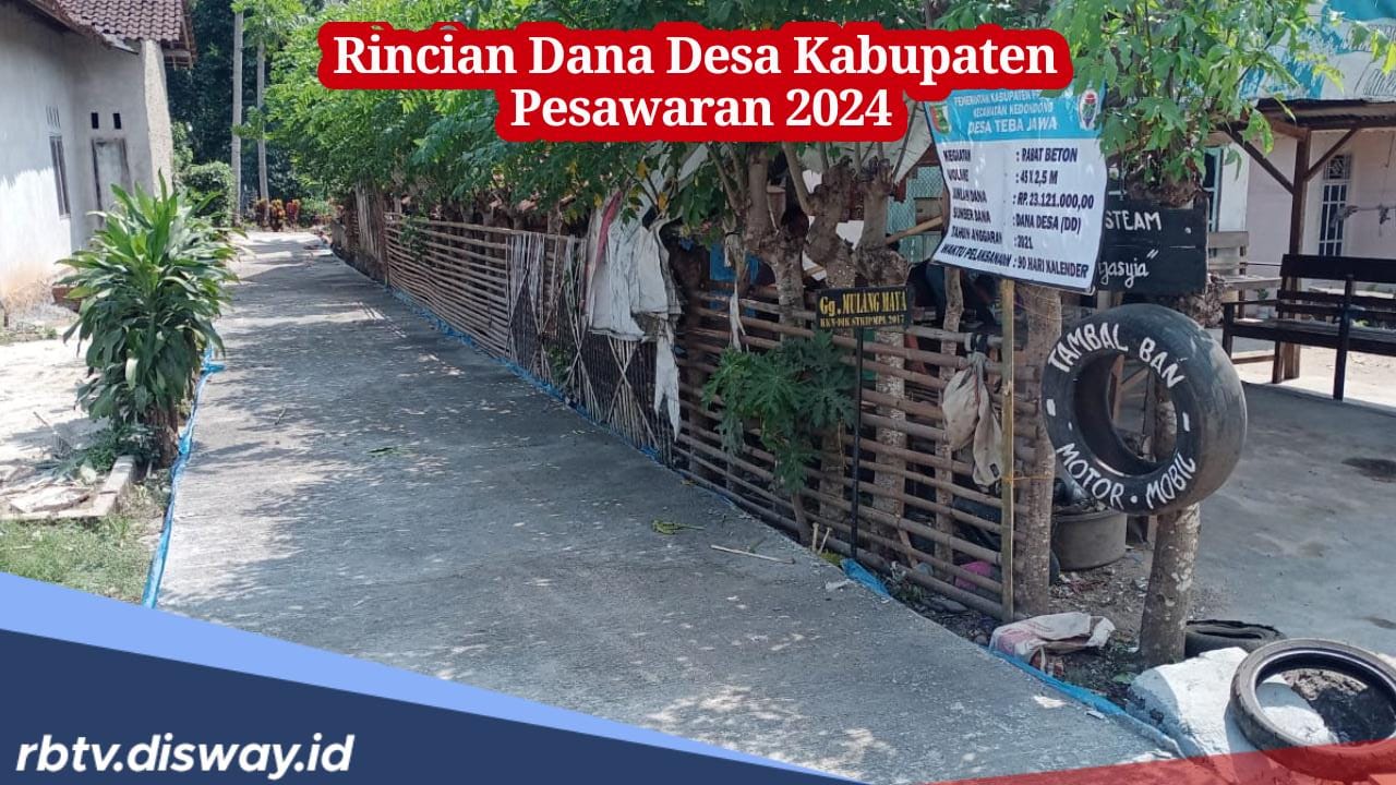 Rincian Dana Desa Kabupaten Pesawaran 2024, Ada yang Dapat Alokasi di Atas Rp 1,5 Miliar?