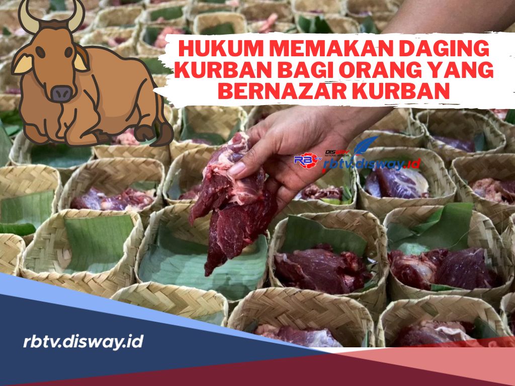 Biar Paham, Begini Hukum Memakan Daging Kurban Bagi Orang yang Bernazar Kurban 