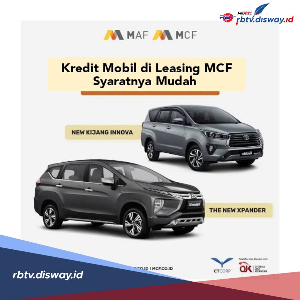 Kredit Mobil Xpander DP Rp16 juta di Leasing MCF Syaratnya Mudah, Lengkapi 9 Syarat Ini