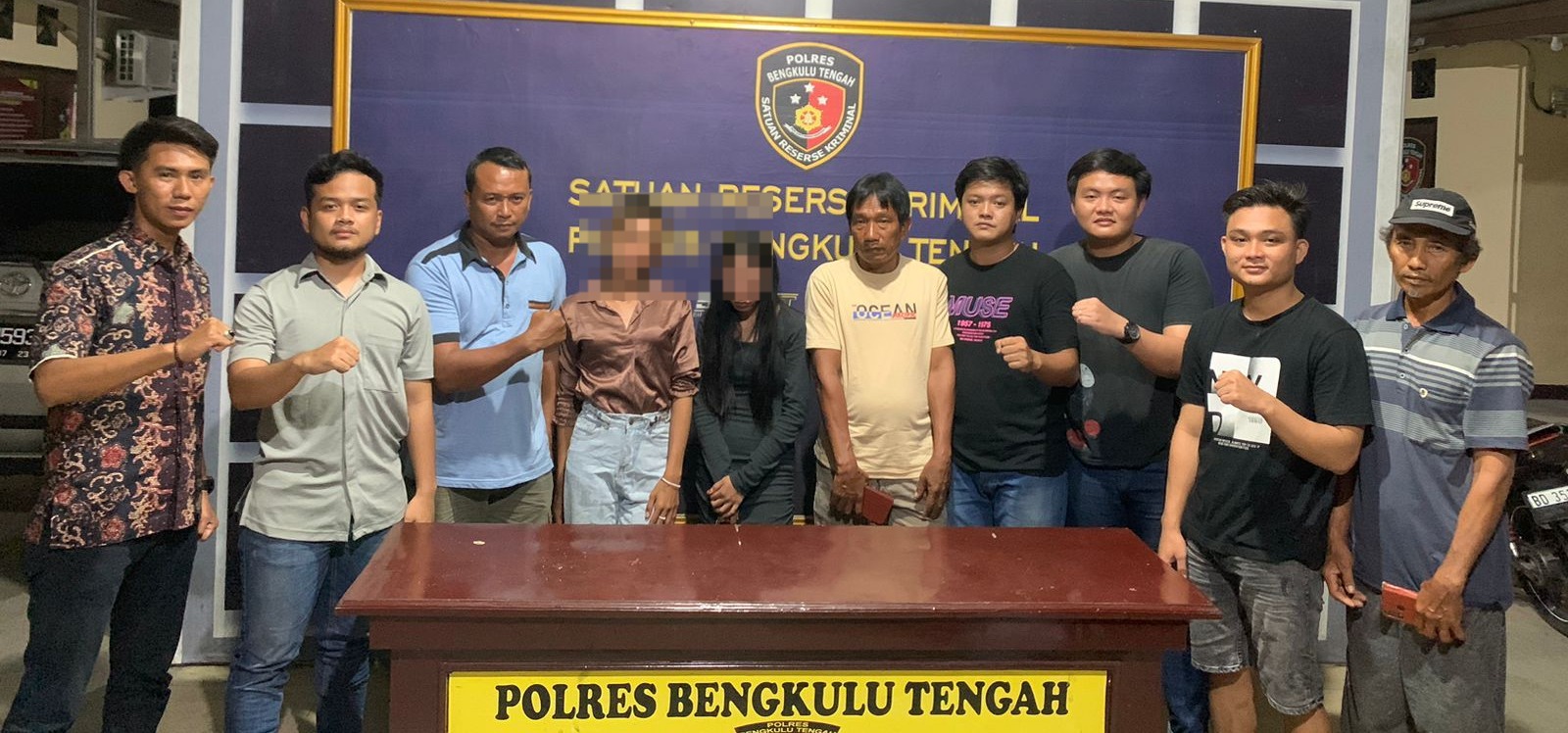 Begini Ekspresi Waria Remaja Asal Mukomuko Ketika Didatangi Opsnal Polres Bengkulu Tengah